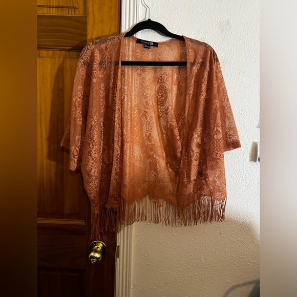 Rue21 Jackets & Blazers - FOREVER 21 LACE COVER UP NEW NEVER WORN